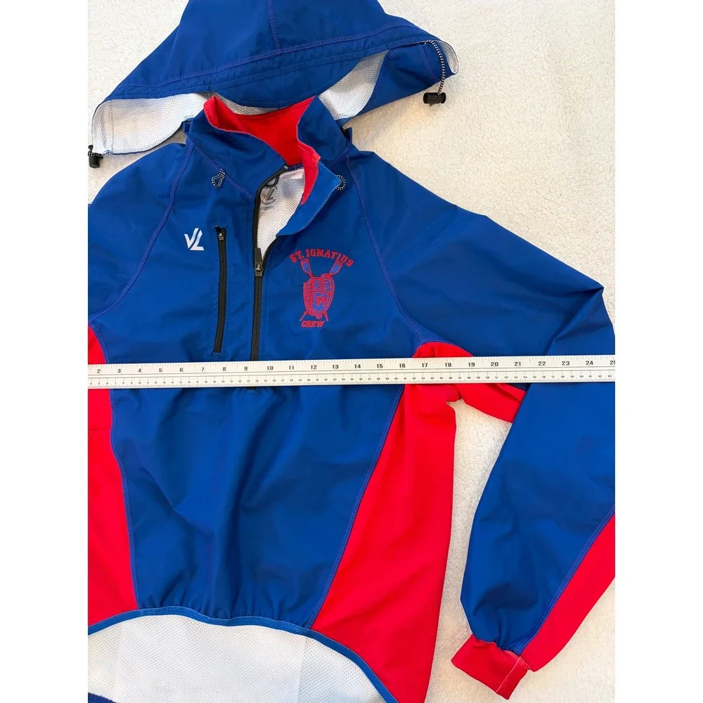 JL Racing LG Anorak St Ignatius Chicago Crew Rowing Jacket Windbreaker College
